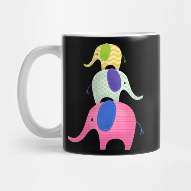Balancing Act Stacked Elephants